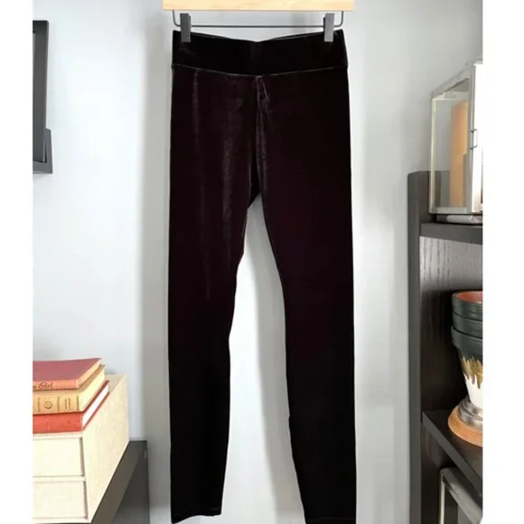 NWT J.Crew Velvet Stretch Leggings (Black) XS - Picture 3 of 8